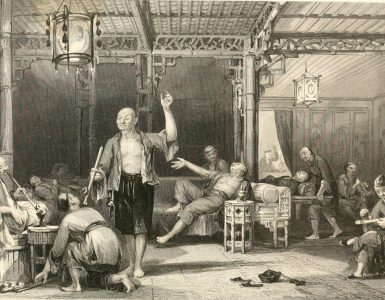 O tráfico de ópio pela família real inglesa